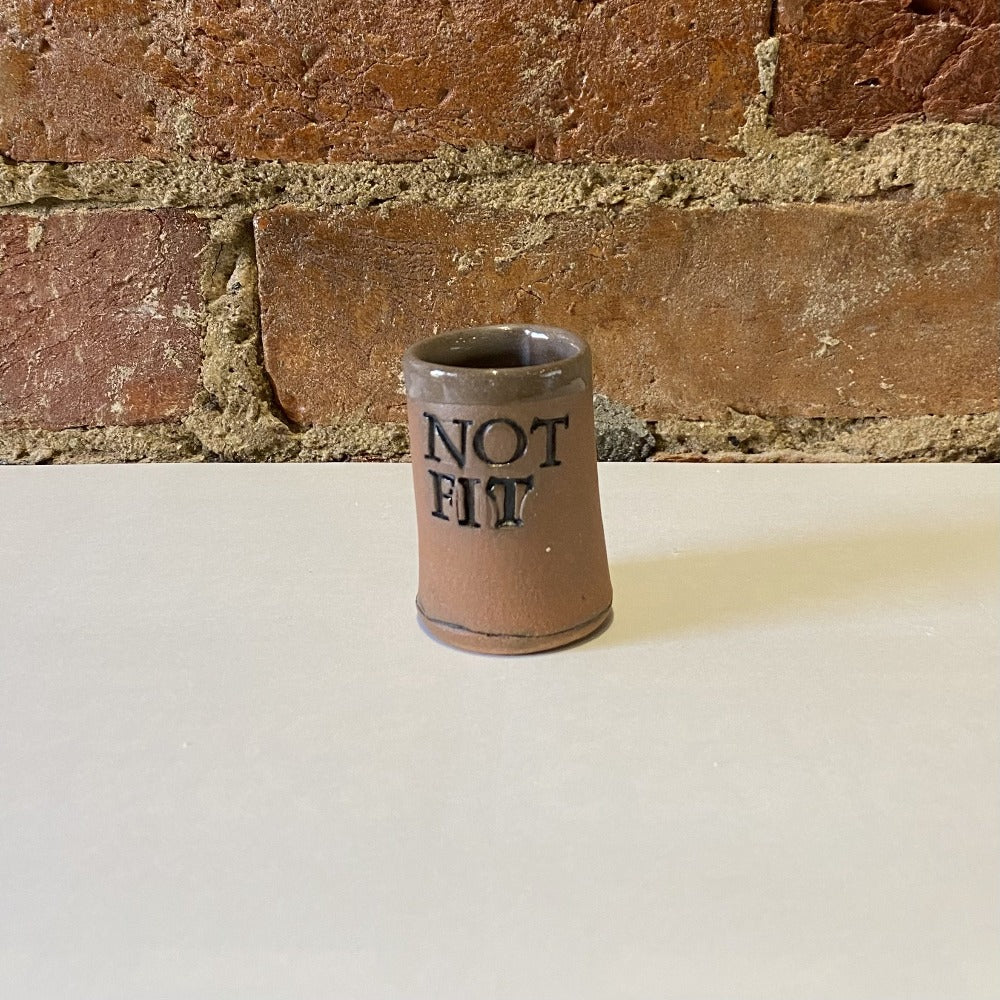 Saucy Pots Natural Shot Glass