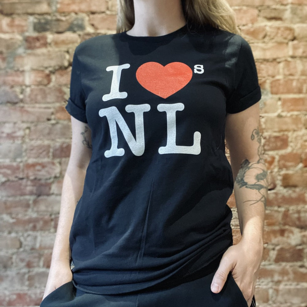 I ❤️'s NFLD Unisex T-Shirt - Black