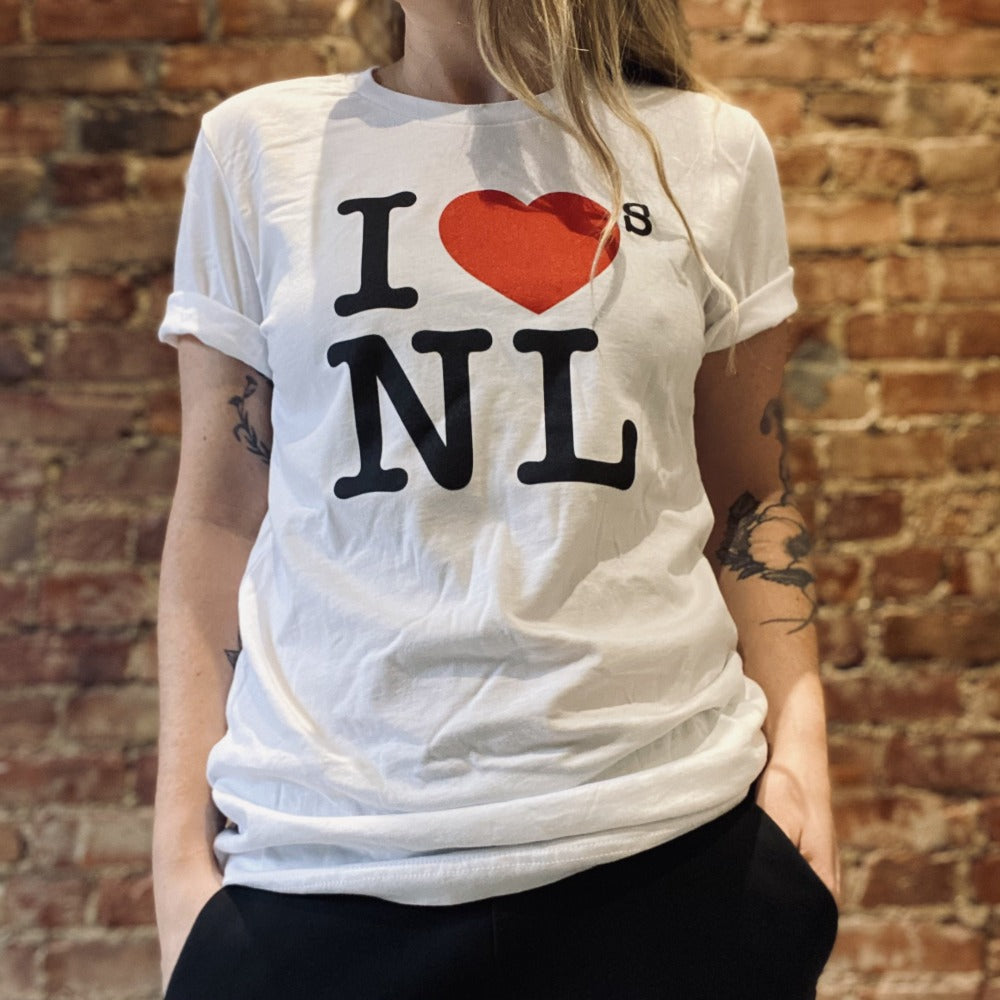 I ❤️'s NFLD Unisex T-Shirt - White