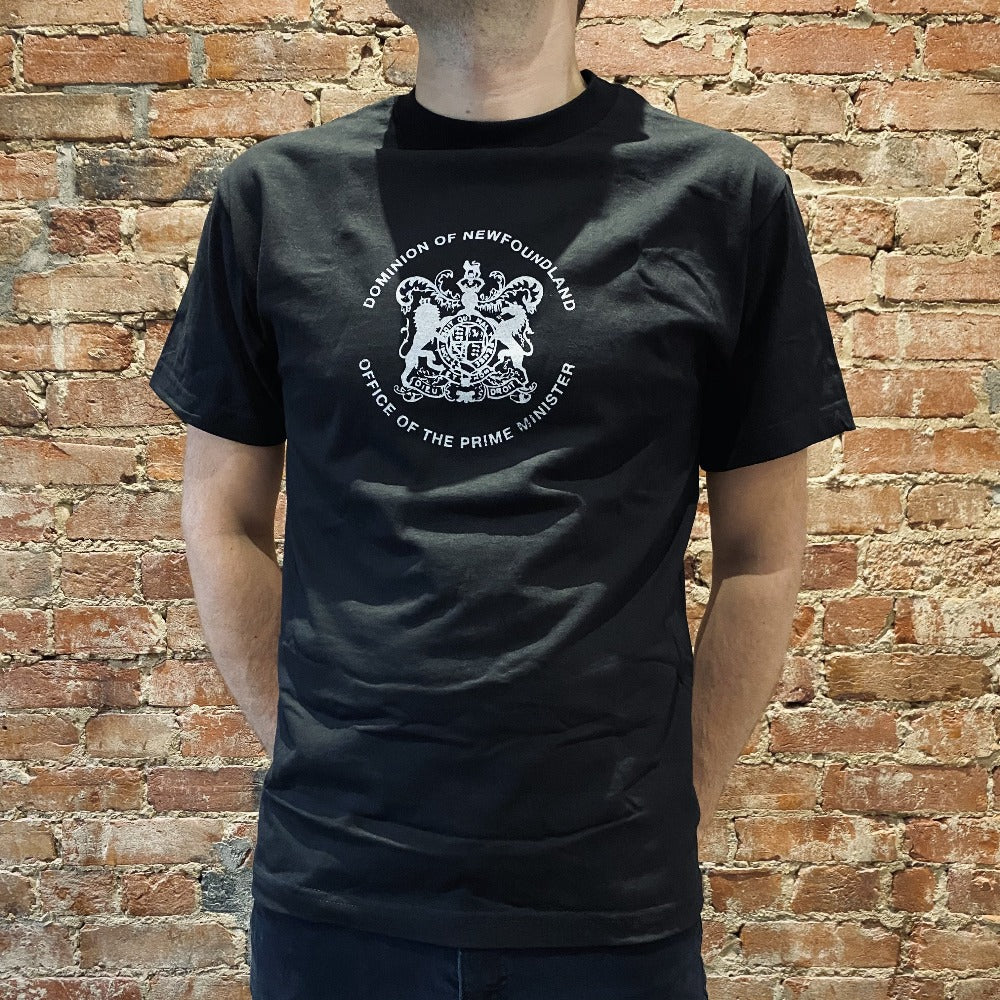 Dominion of Newfoundland Unisex T-Shirt - Black & White